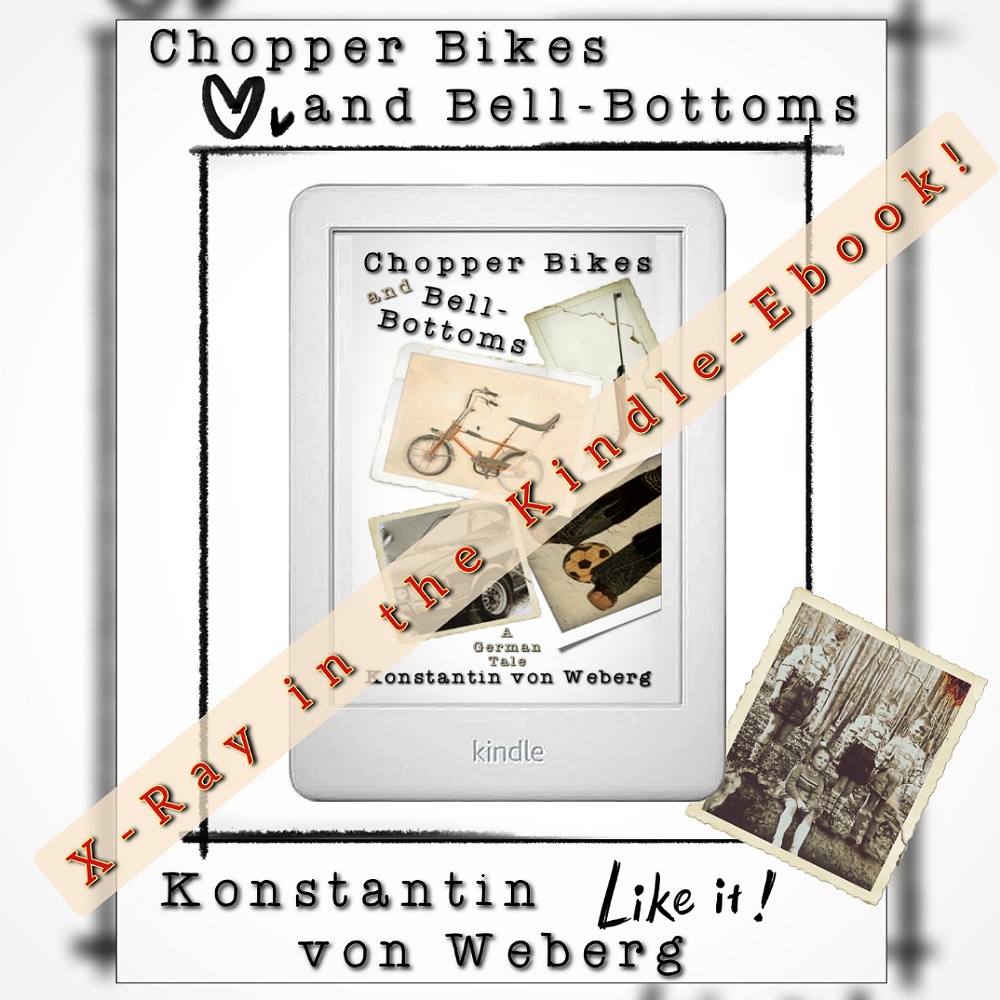 ‚Chopper Bikes and Bell-Bottoms‘ An Amazon Kindle ebook with all features