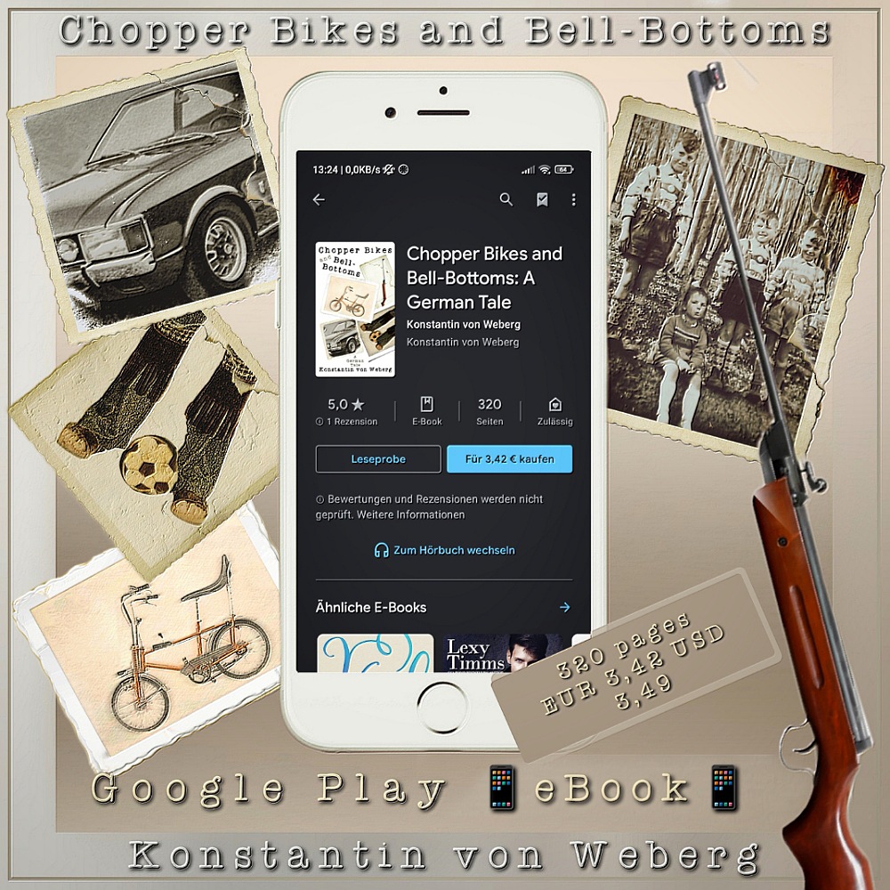 AUDIOBOOK! Chopper Bikes and Bell-Bottoms. Listen to the sample here! Ebook also available.