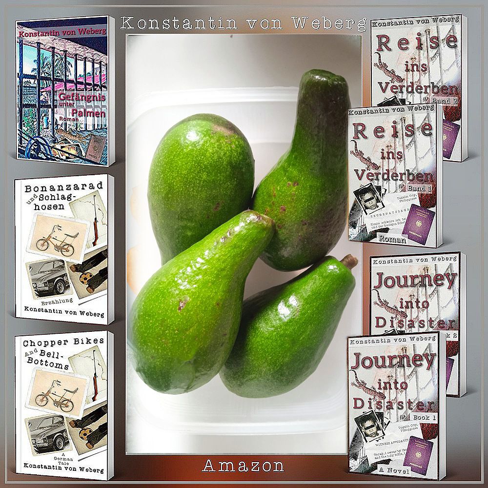 Bücher so exotisch, frisch und lecker wie vier Avocados 🥑 Books as exotic, fresh and delicious as four avocados